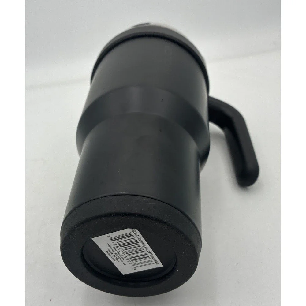 NEW  40 oz. Cold 1 Stainless Steel Travel Mug Tumbler One Size  Black.